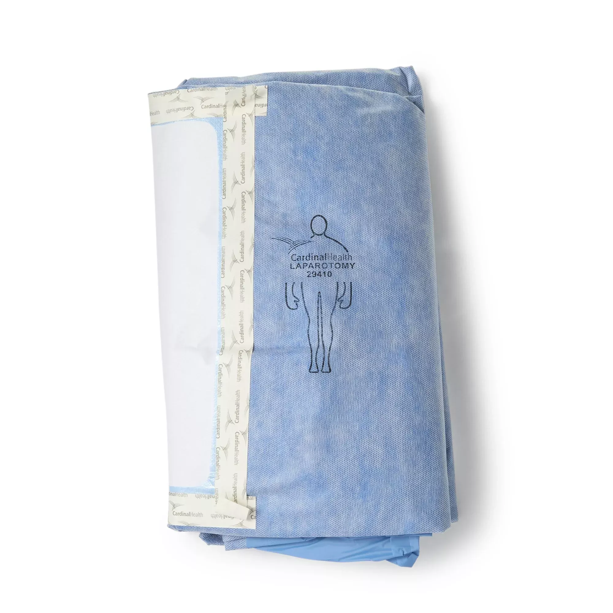 Cardinal Health Sterile Laparotomy Abdominal Drape, 100 W x 77 W x 122 L Inch, 1 Case of 12