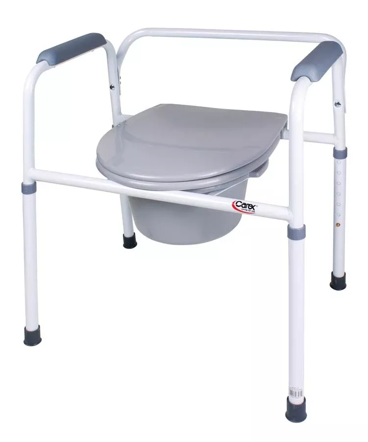 Carex Commode Chair, 1 Each