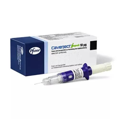 Caverject Impulse Alprostadil Kit 10 Microgram, 2 Count