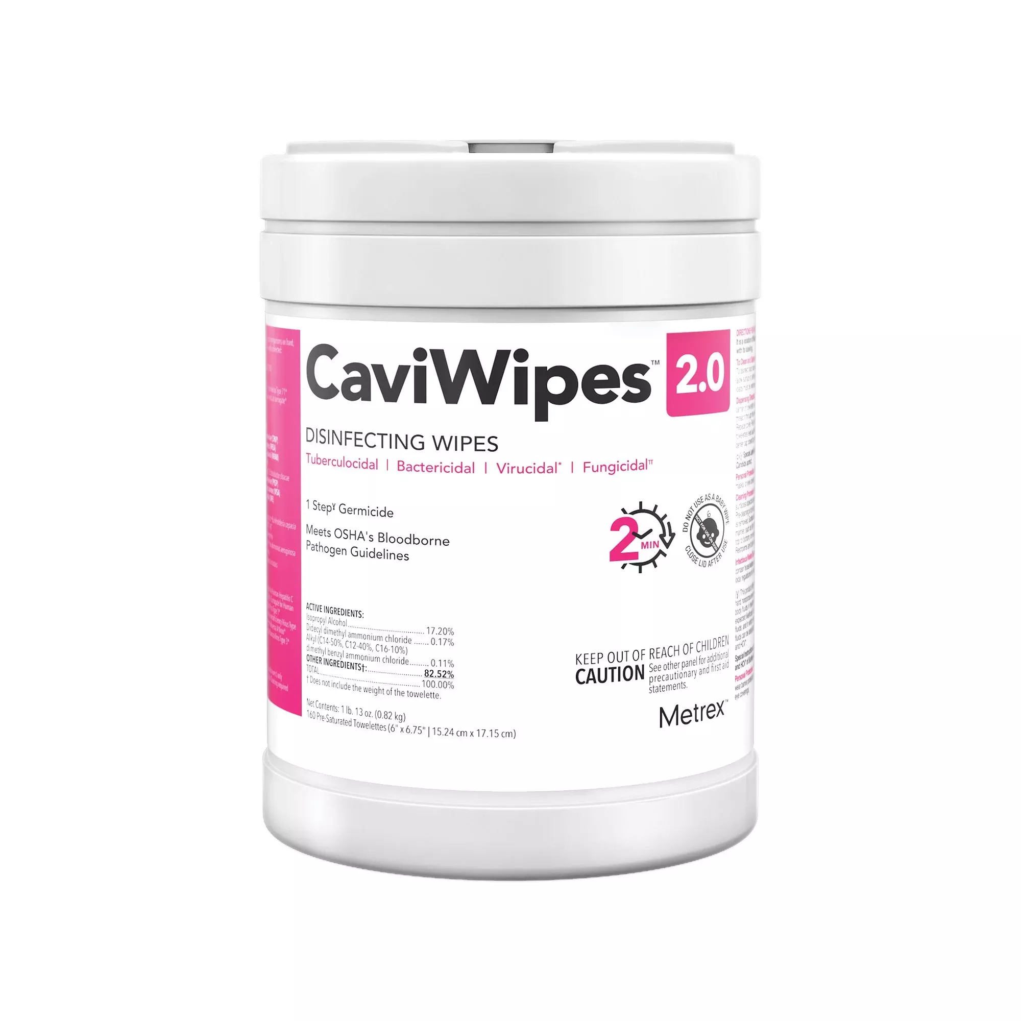 CaviWipes™ 2.0 Disinfecting Wipes, 1 Each