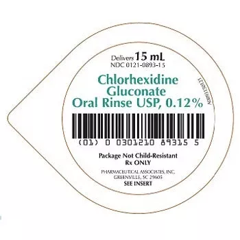 Chlorhexidine Oral Rinse 0.12% Unit Dose Cups 15 mL x 40/Case (RX)