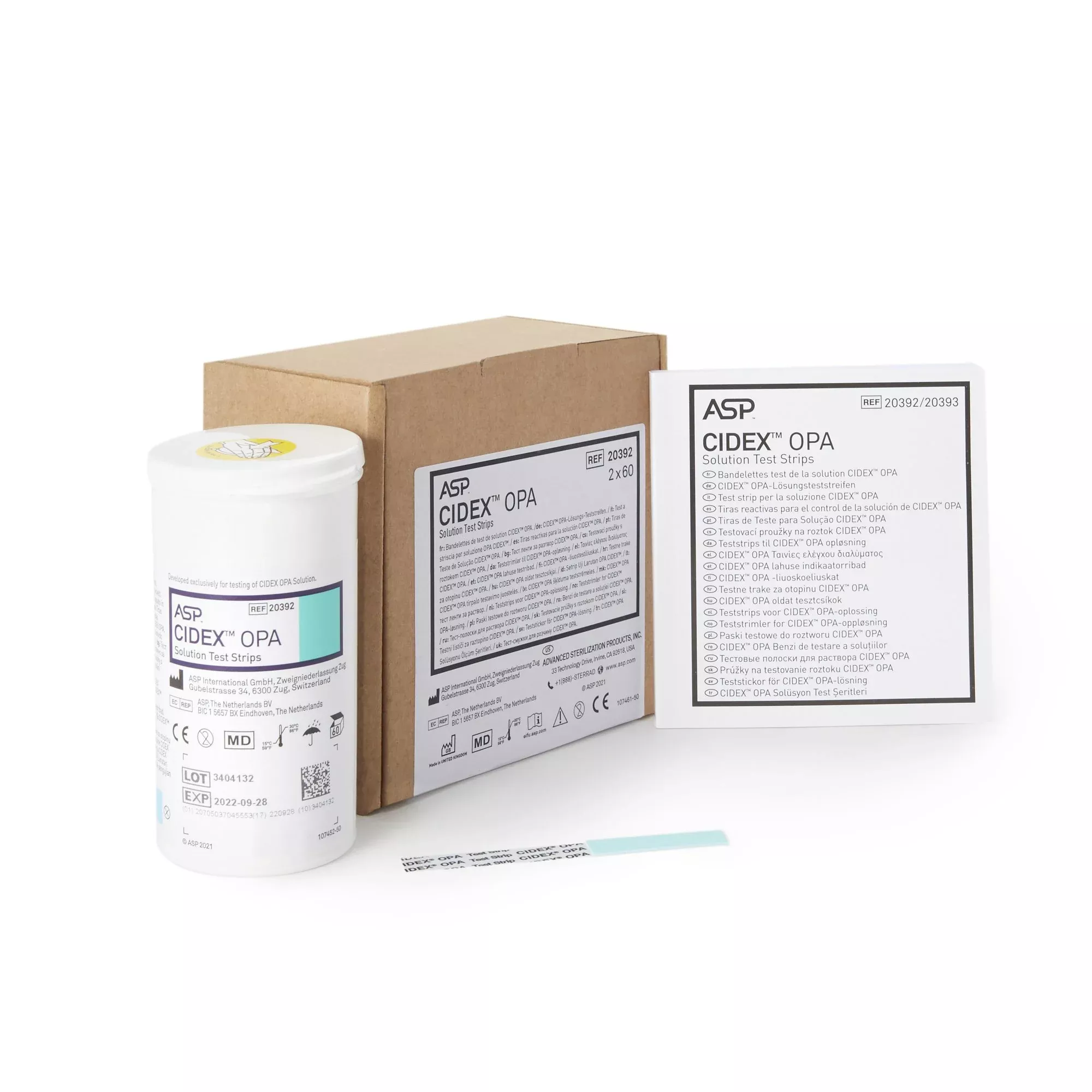 Cidex OPA Concentration Indicator Test Strips, 1 Case of 2