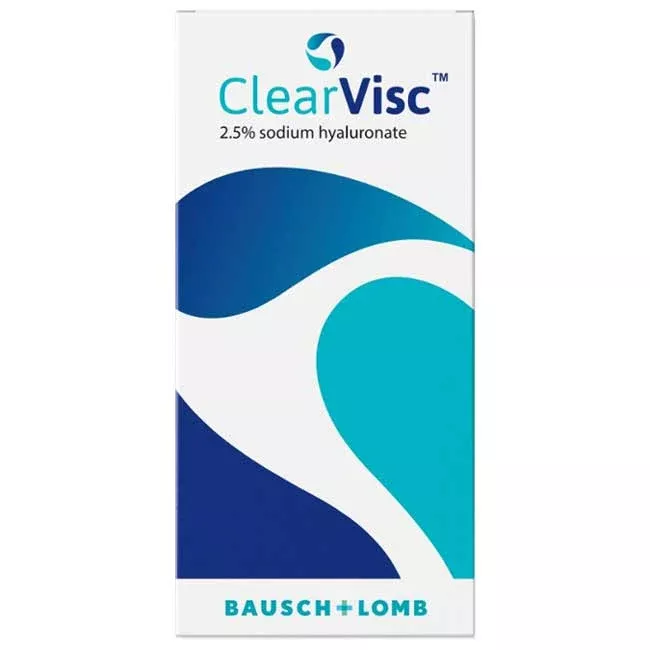 ClearVisc Ophthalmic Viscosurgical Device 25 mg Sodium Hyaluronate **Refrigerated