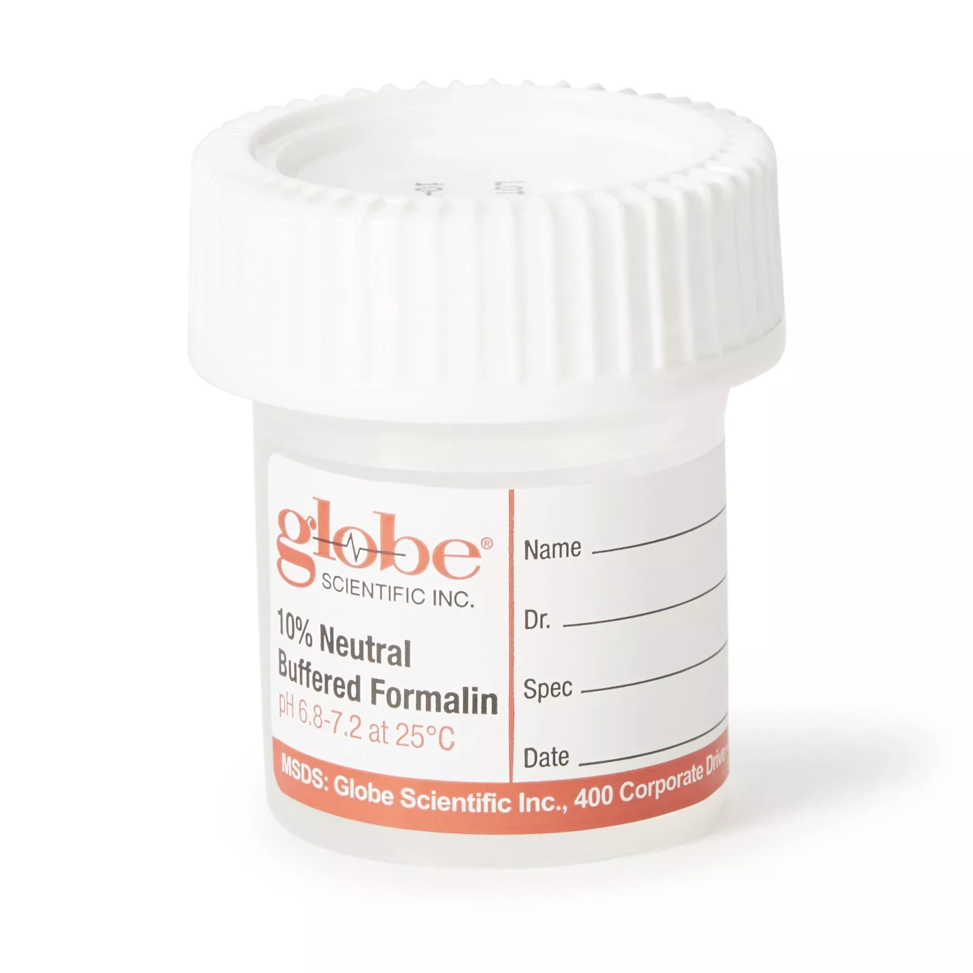 Click-It™ Prefilled Formalin Container, 10 mL Fill in 20 mL, 1 Carton of 24