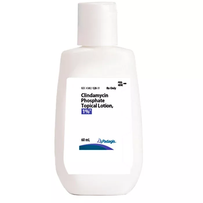 Clindamycin Lotion 1% Acne Treatment Antibiotic Skin Lotion 60 mg