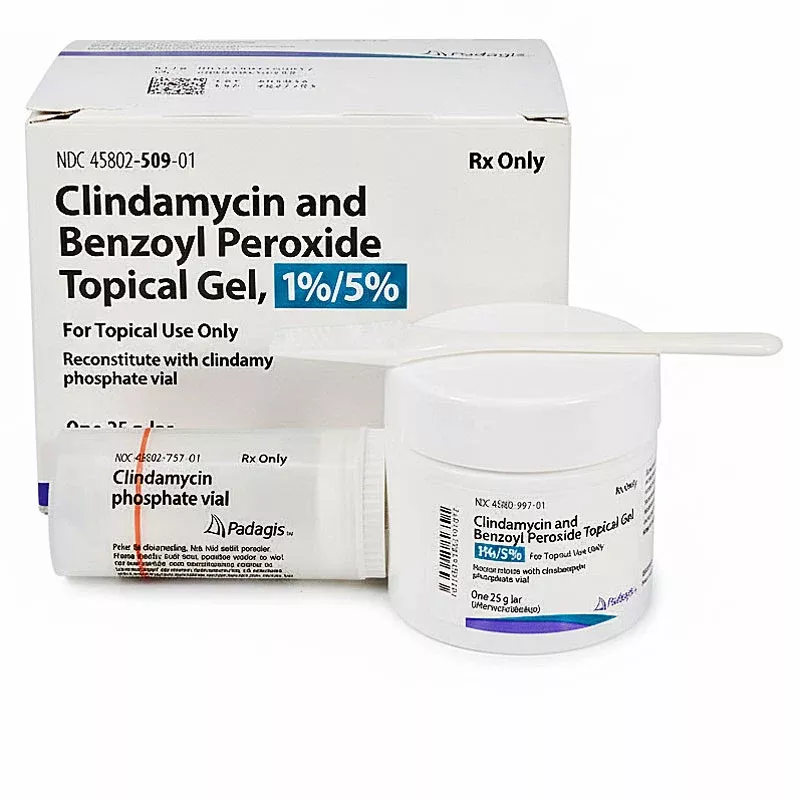 Clindamycin Phosphate 1.2% with Benzoyl Peroxide 5% Gel (Rx)