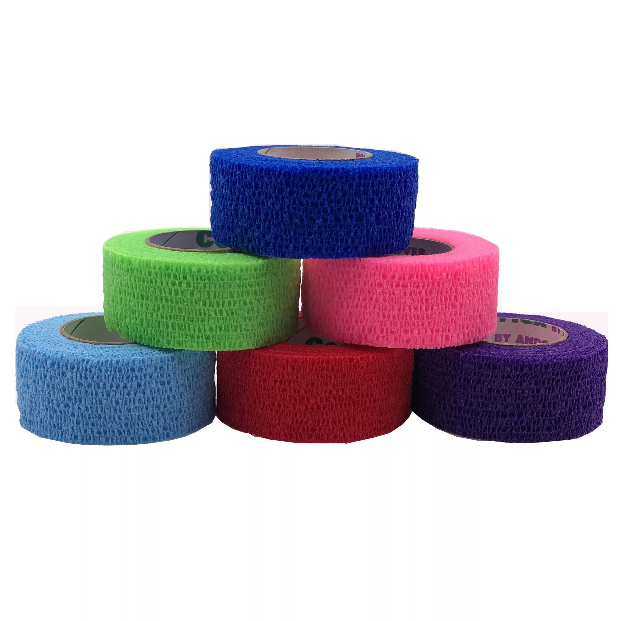 CoFlex Self-adherent Closure Cohesive Bandage, 1-1/2 Inch x 5 Yard, 1 Case of 48