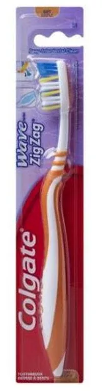 Colgate Wave ZigZag Toothbrush, 1 Case of 72