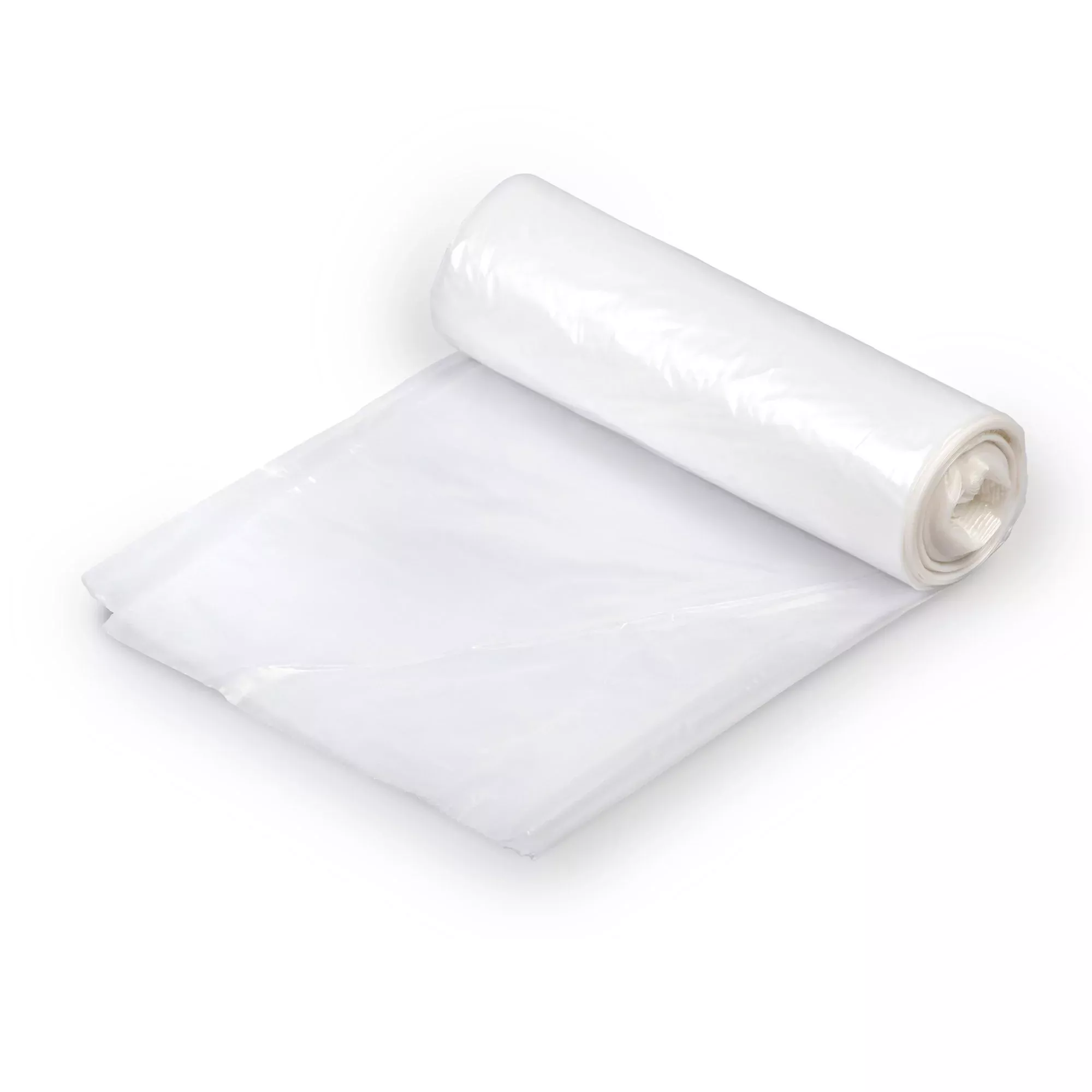 Colonial Bag Clear 56gal Extra Heavy Duty Trash Bag, 1 Case of 200