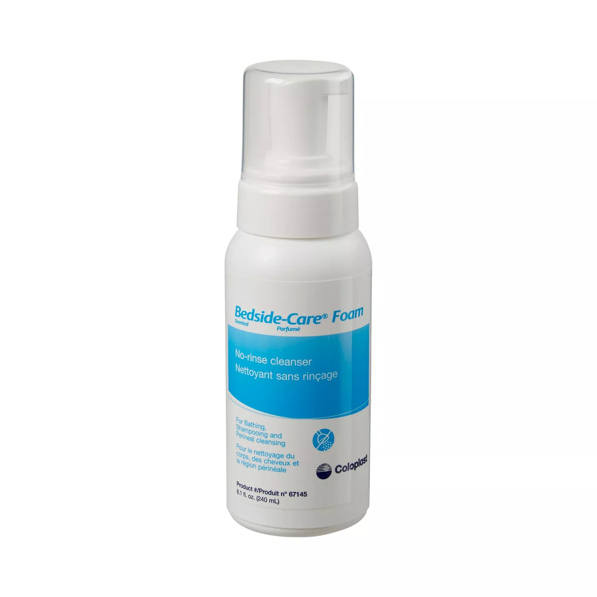 Coloplast Bedside-Care Foam Cleanser, Scented, Shampoo and Body Wash, 1 Each