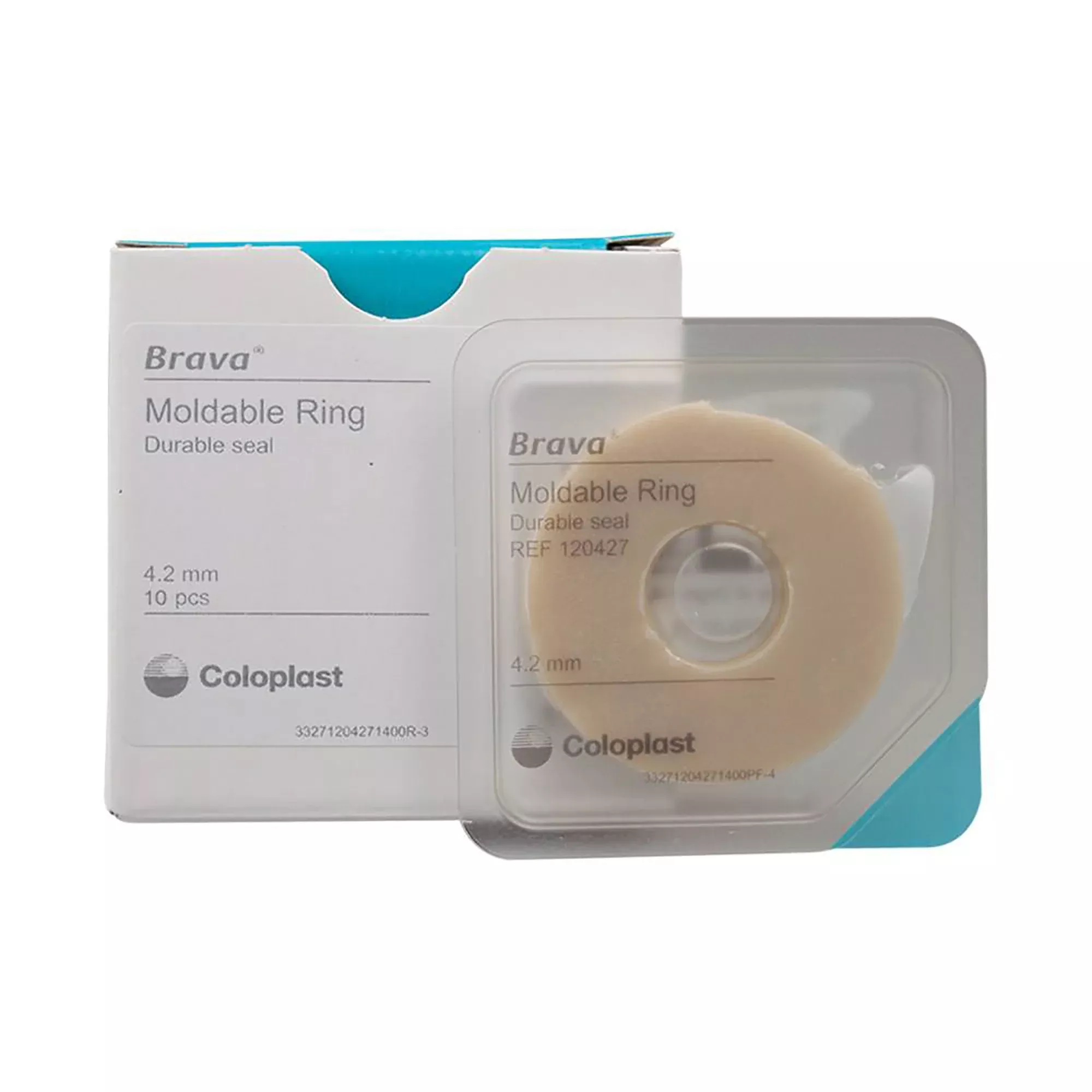 Coloplast Brava Ostomy Ring, Moldable, Durable, Alcohol-Free, 4.2 mm, 1 Box of 10