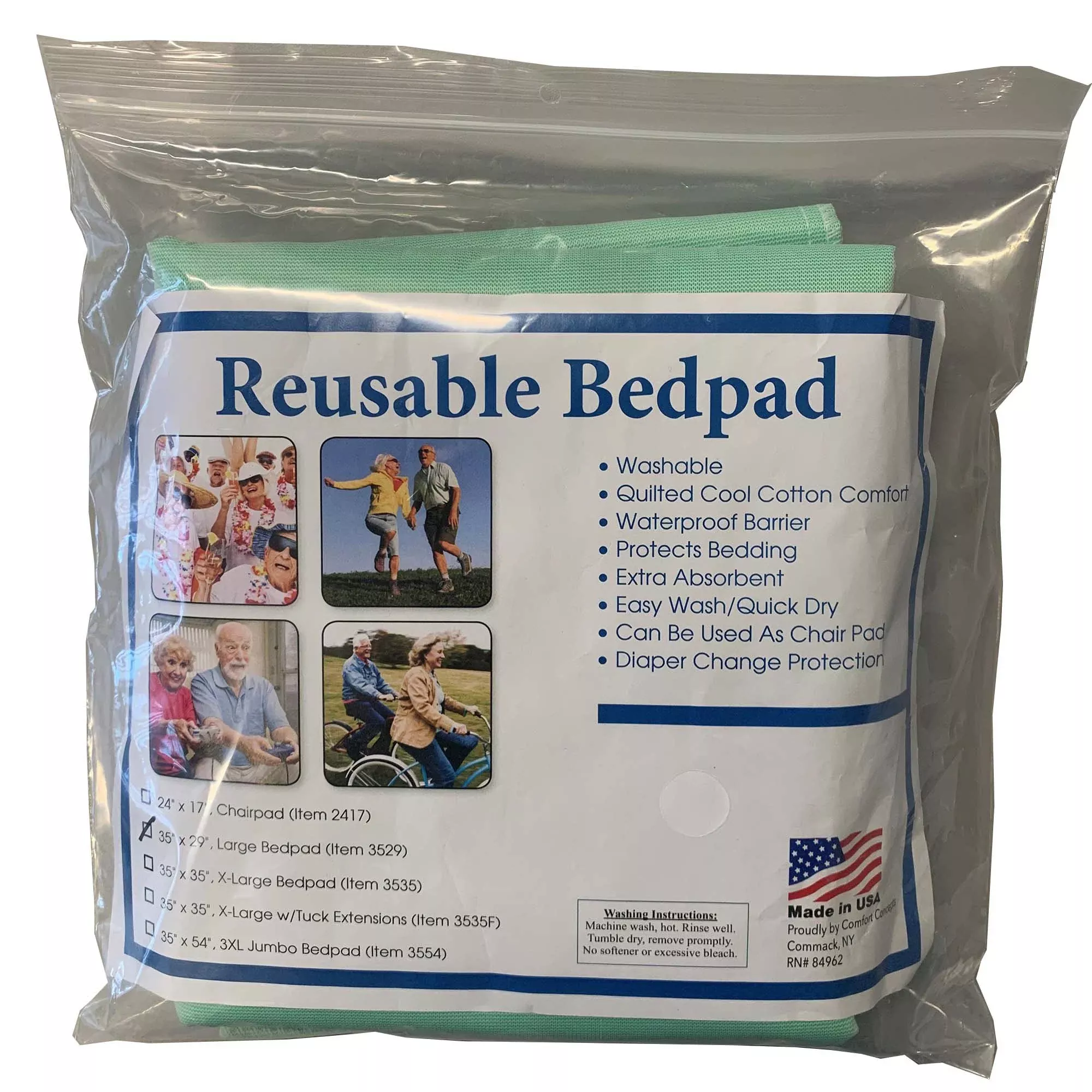 Comfort Care™ Underpad, 29 x 35 Inch, 1 Dozen