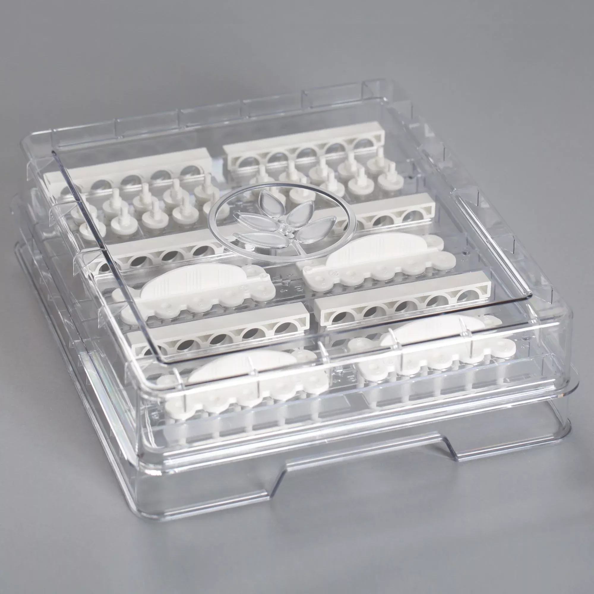 ComforTen Covered 60 Hole Tray, 1 Each