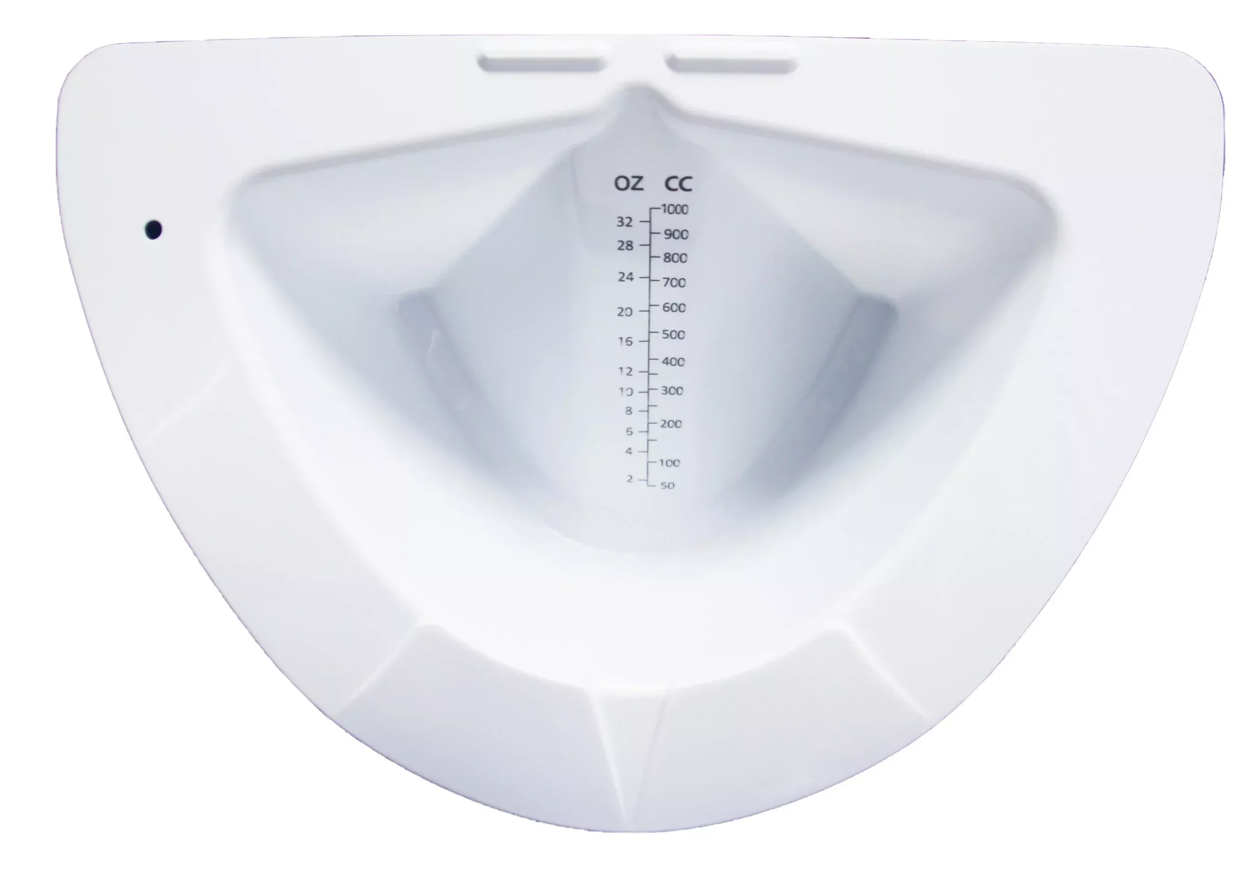 Commode Specimen Collector, Plastic, 1,000 mL (32 oz.), 1 Each