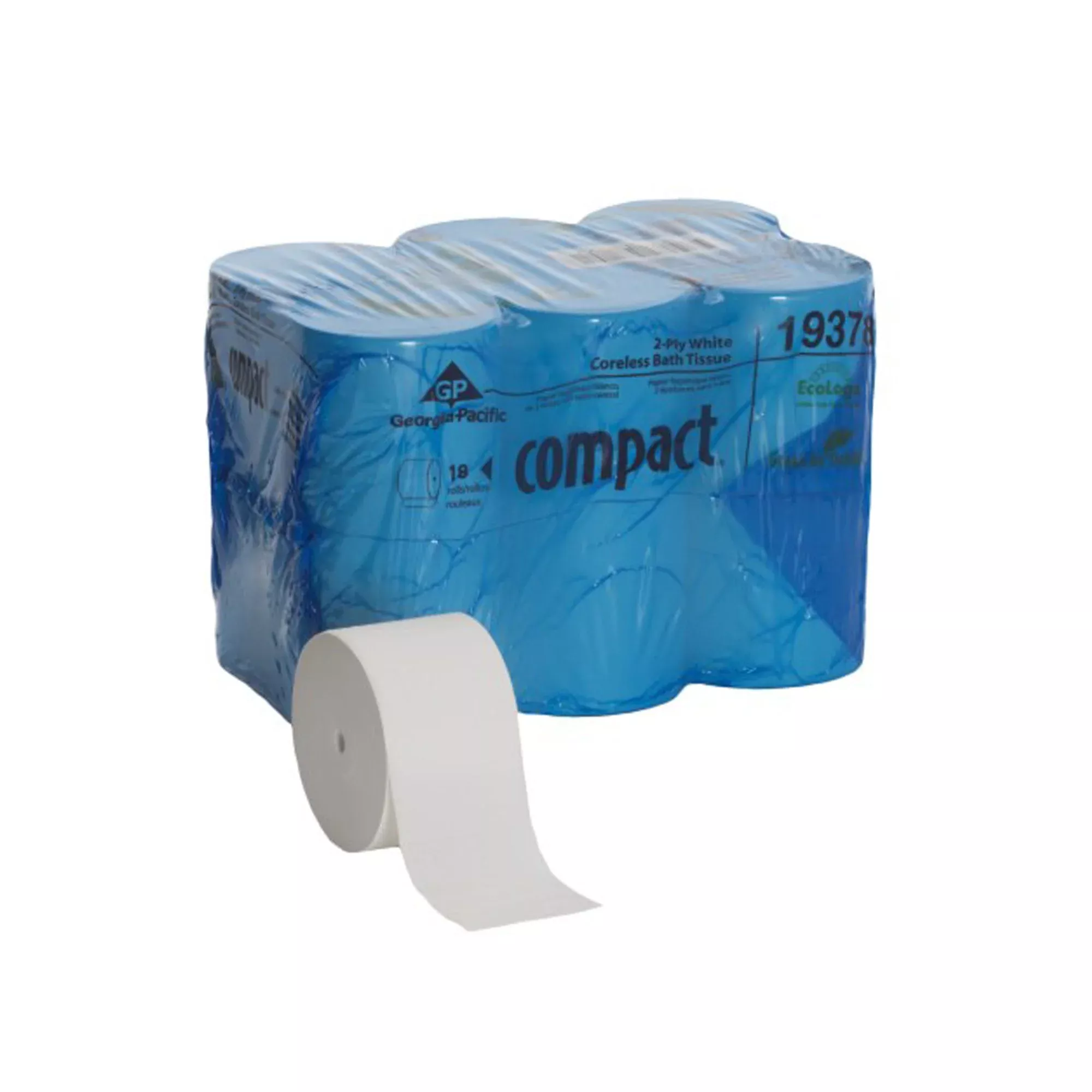 compact Toilet Tissue, 1 Case of 18