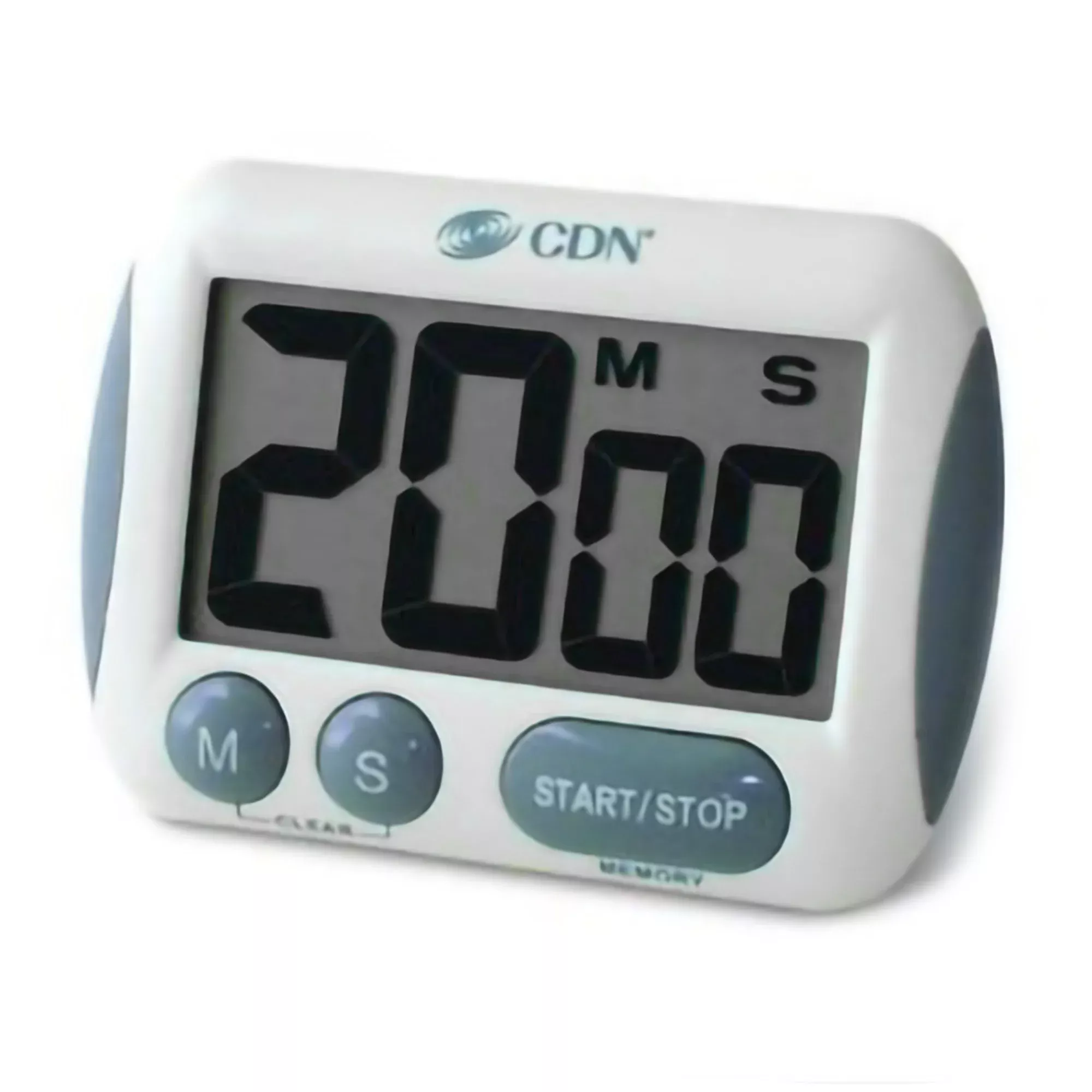 Component Design Electronic Alarm Timer, Gray, 1 Each