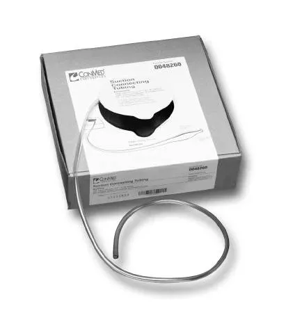 Conmed Suction Connector Tubing, 1/4-Inch Inner Diameter, 1 Case