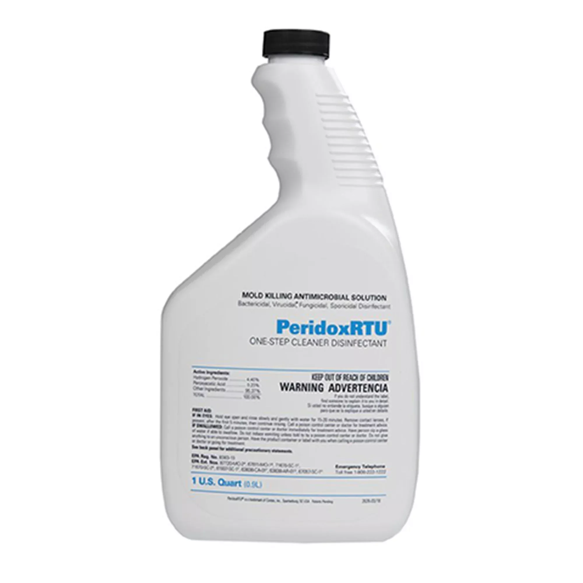 Contec™ PeridoxRTU™ Surface Disinfectant Cleaner, 32 oz. Bottle, 1 Case of 6