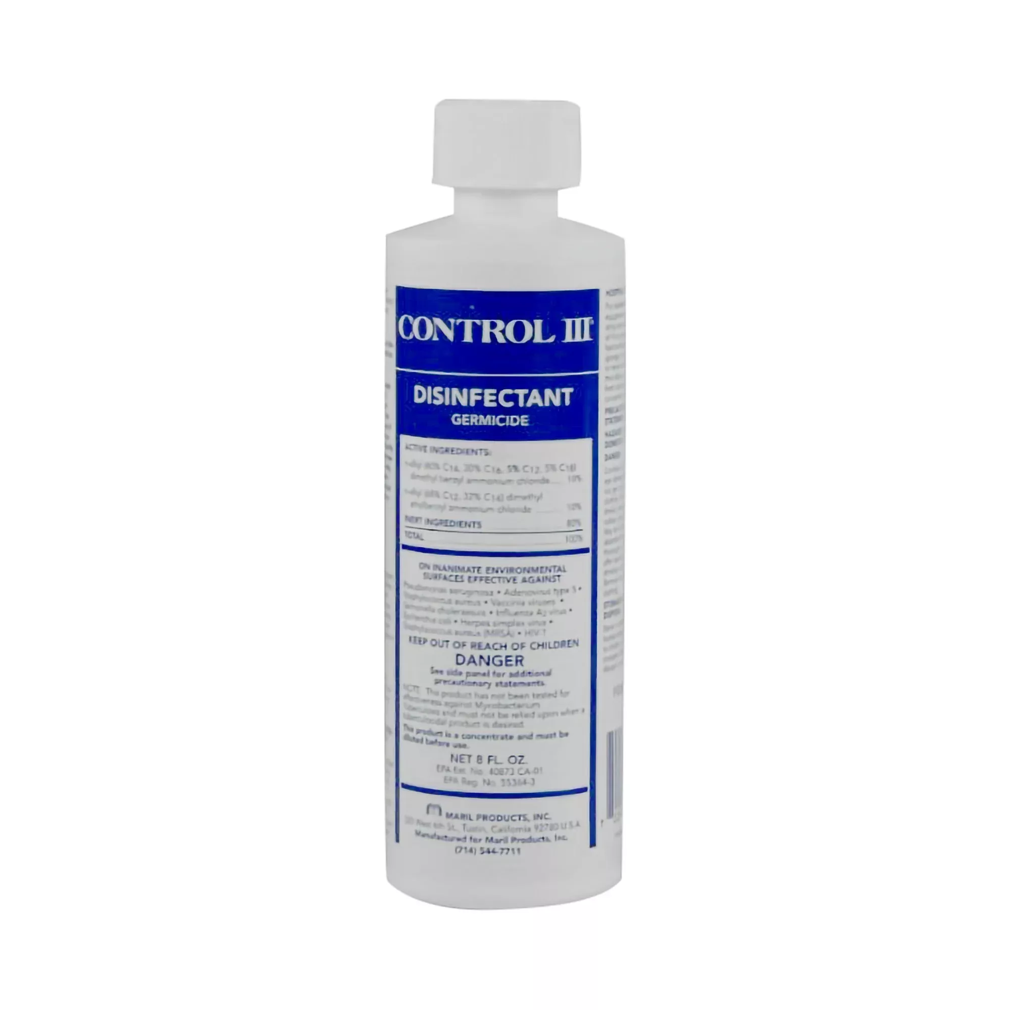 Control III Surface Disinfectant Cleaner, 1 Bottle