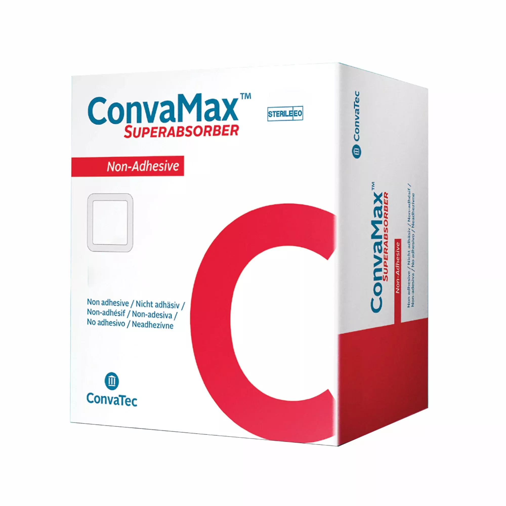 ConvaMax™ Superabsorber Nonadhesive without Border Foam Dressing, 6 x 8 Inch, 1 Each