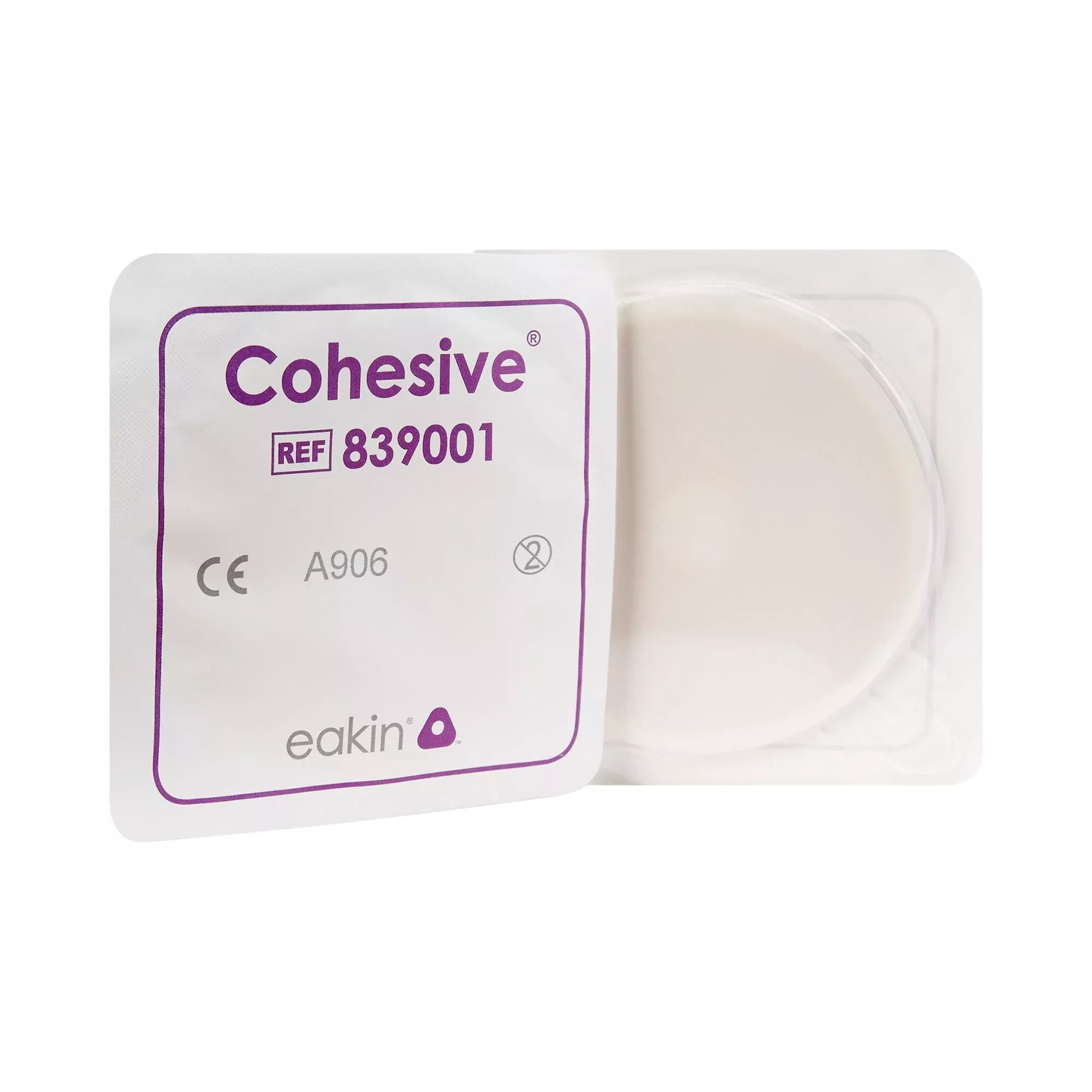 ConvaTec Eakin Cohesive Ostomy Skin Barrier, Large, 1 Box of 10