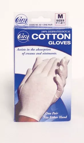 Cotton Gloves - White X-Large (Pair)Fits 9-1/2- 10-1/2