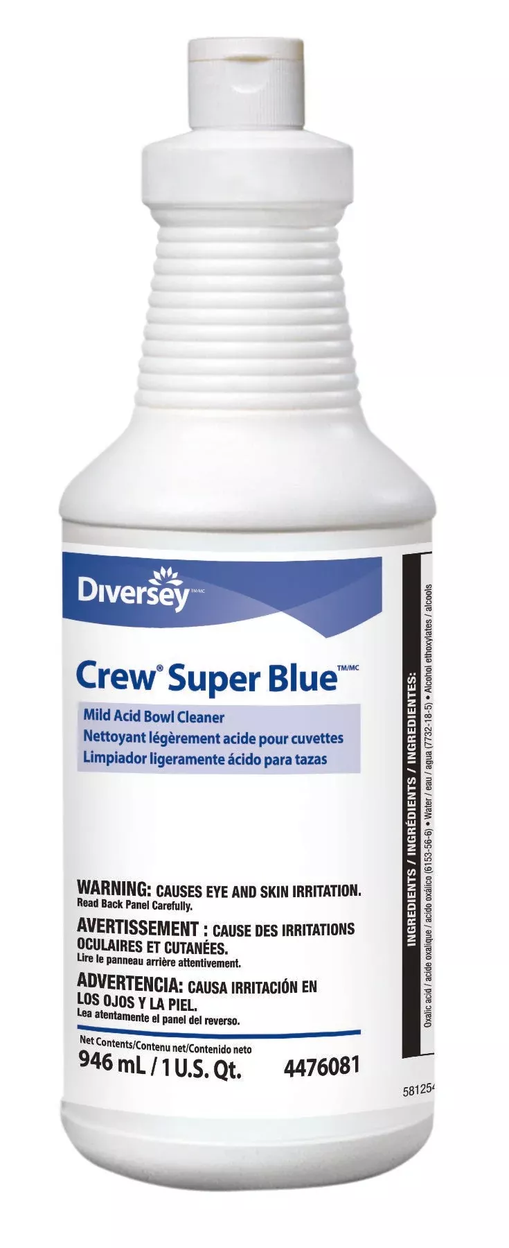 Crew Super Blue™ Toilet Bowl Cleaner, 1 Case of 12