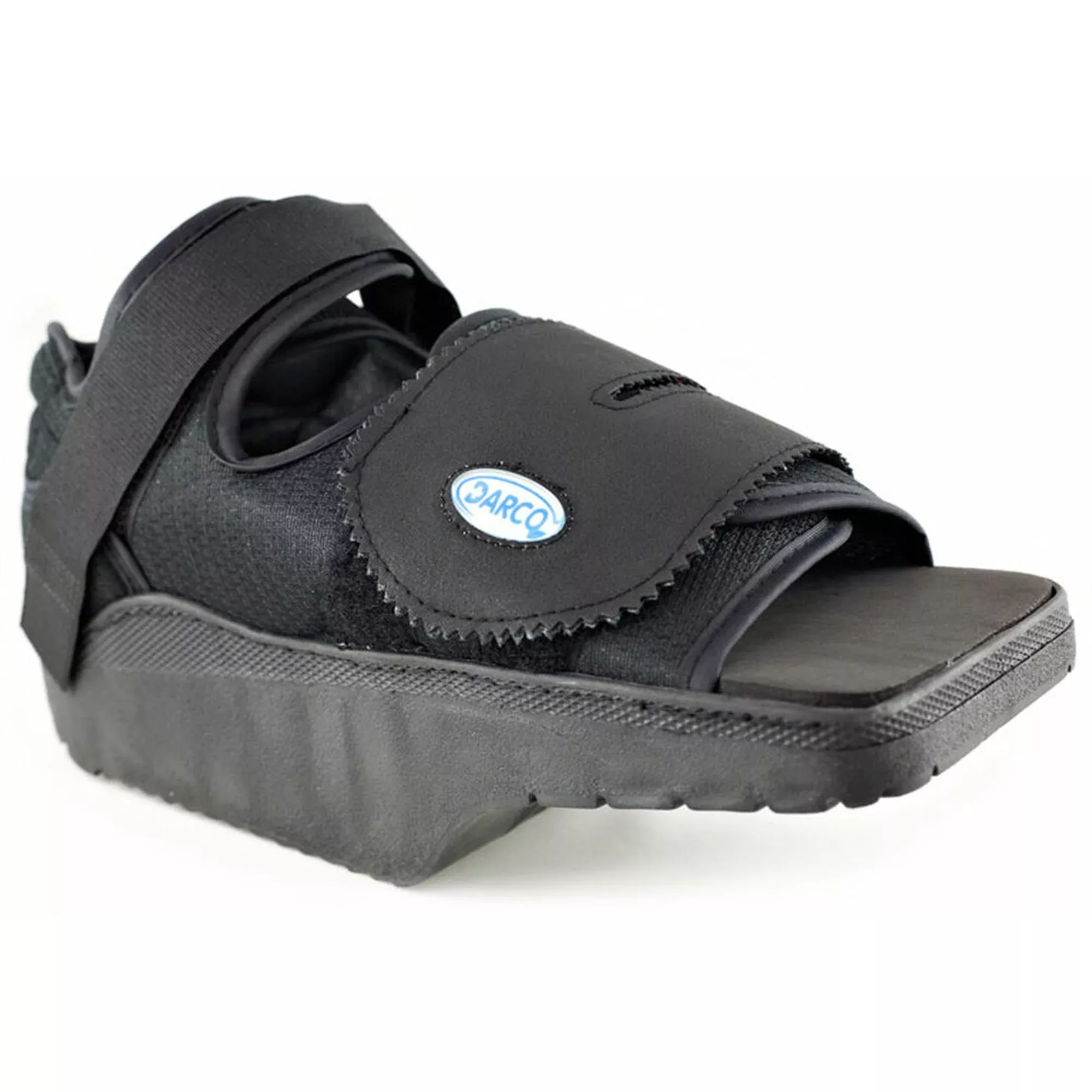 Darco OrthoWedge™ Post-Op Shoe Large, Black, 1 Each