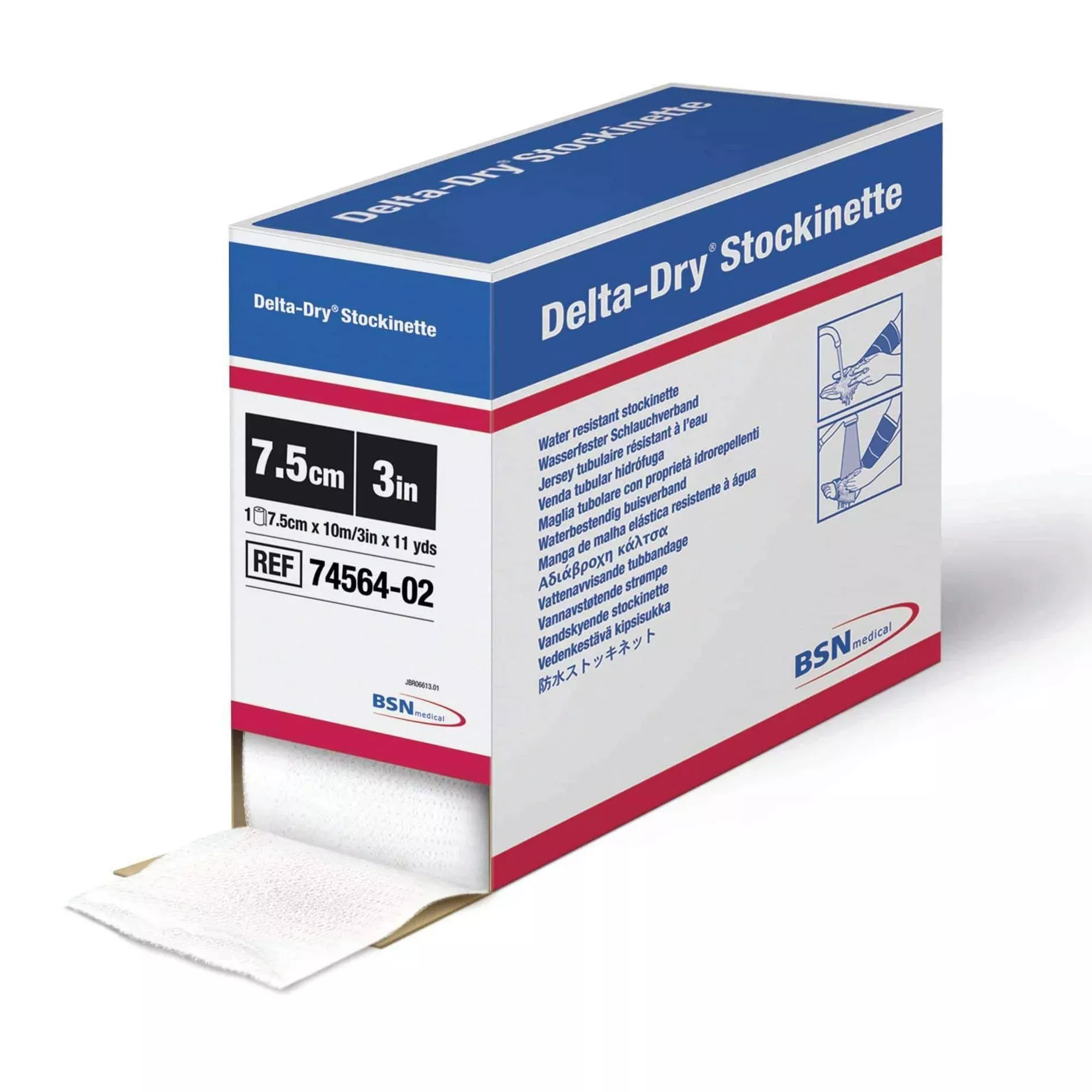 Delta-Dry Stockinette, 1 Case of 2