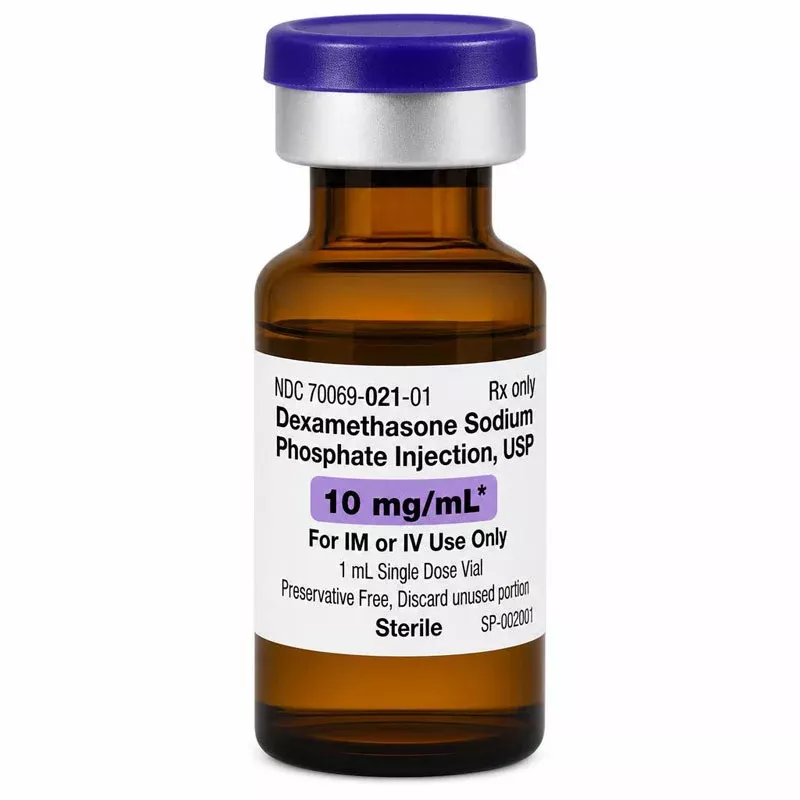 Dexamethasone Sodium Phosphate 10 mg/mL Injection Somerset 1 mL x 25/pack (RX)