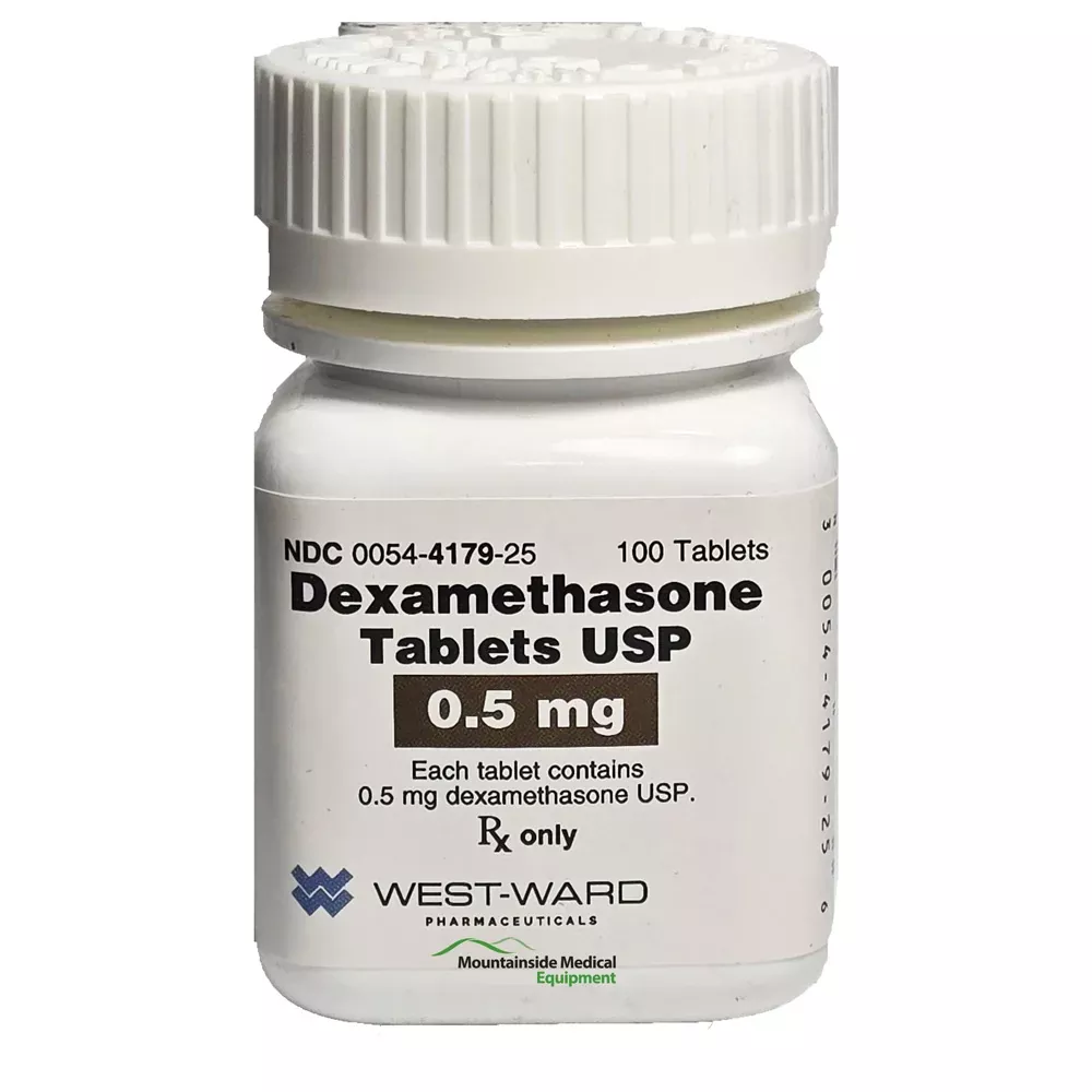 Dexamethasone Tablets 0.5 mg USP By Westward 100 Count (RX)