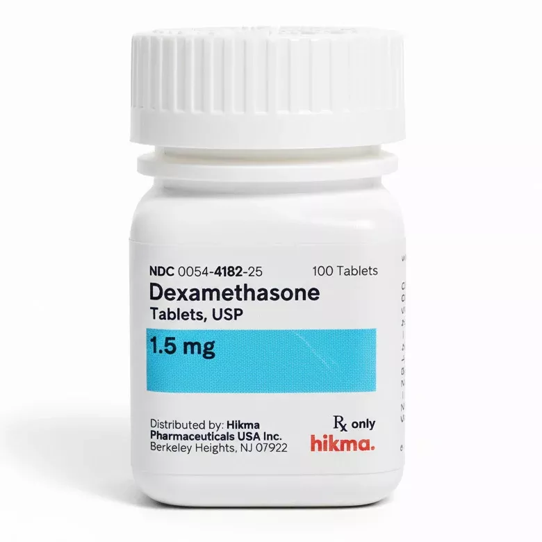 Dexamethasone Tablets 1.5 mg by Hikma 100/Bottle (RX)