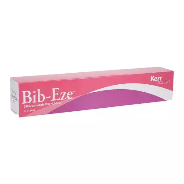 Disposable Bib Holders by Bib-Eze, White Plastic, 250/Pack