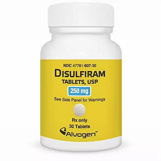 Disulfiram Tablets 250 mg by Alvogen Pharmaceuticals (RX)