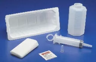 Dover™ Piston Irrigation Tray with Lid, 1 Case of 20