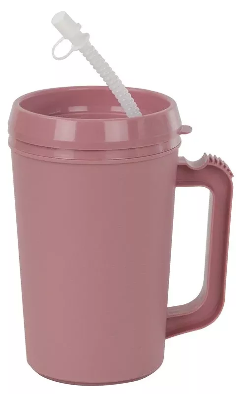 Drinking Mug, Mauve, 22 ounce, 1 Each