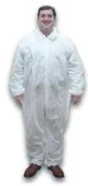 Dukal Coverall, White, X-Large, 1 Case of 25