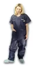Dukal Scrub Shirt, X-Large, 1 Case of 50