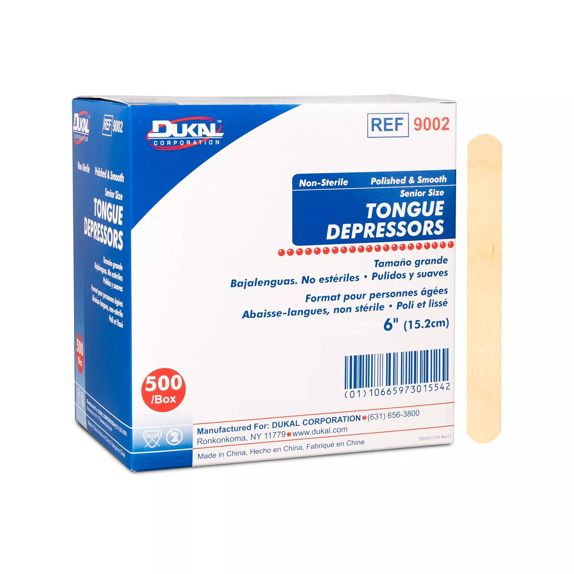 Dukal™ Tongue Depressor, 1 Box of 500