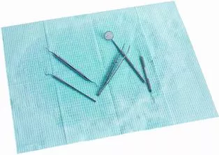 Durawick Nonsterile Blue Procedure Towel, 13 x 18 Inch, 1 Case of 100
