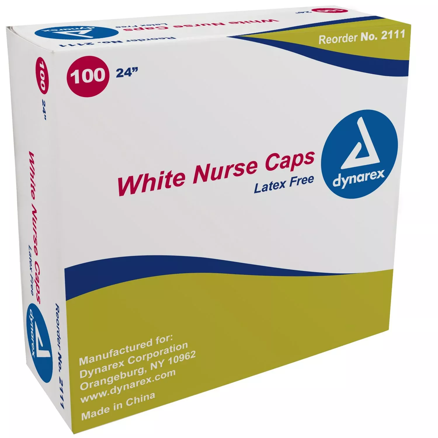 dynarex Bouffant Cap, 1 Case of 500