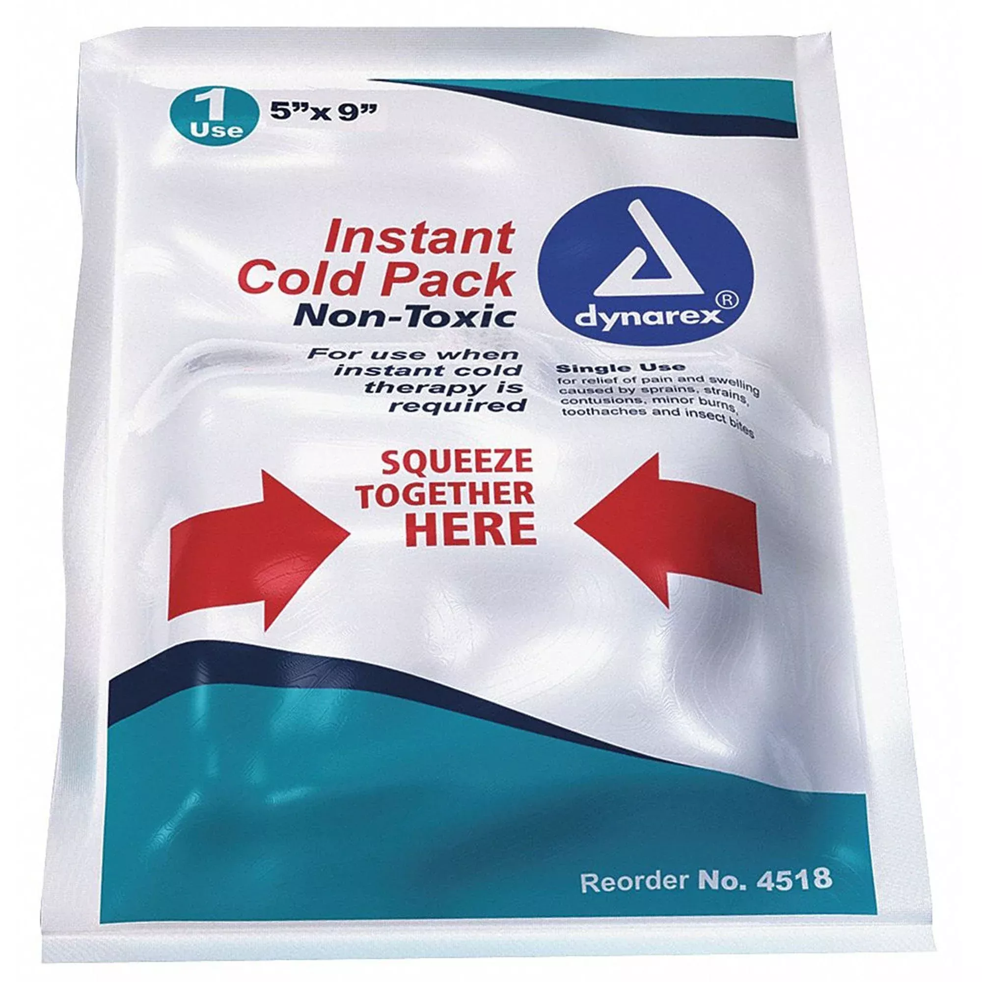 dynarex Instant Cold Pack, 5 x 9 Inch, 1 Each