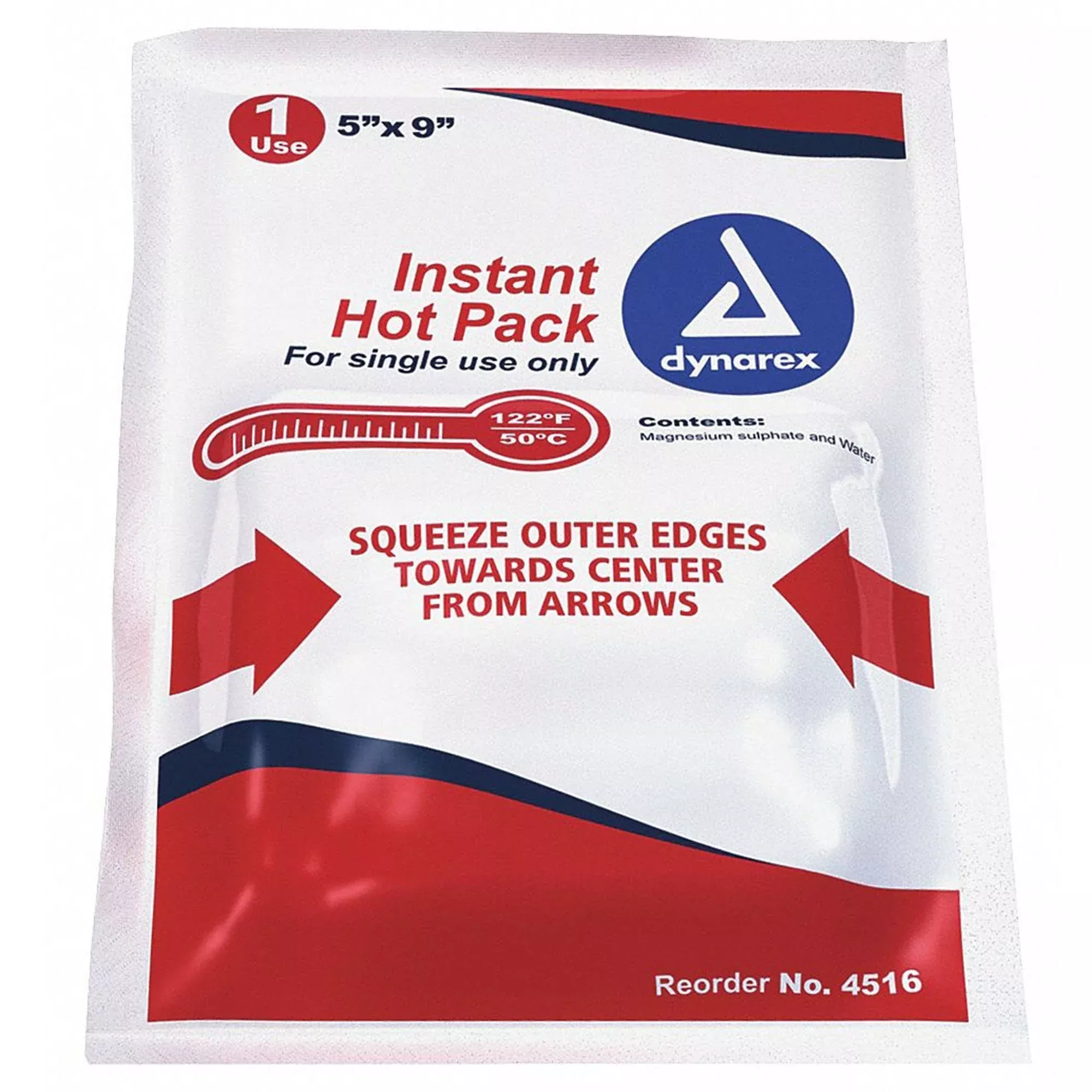 dynarex Instant Hot Pack, 5 x 9 Inch, 1 Each