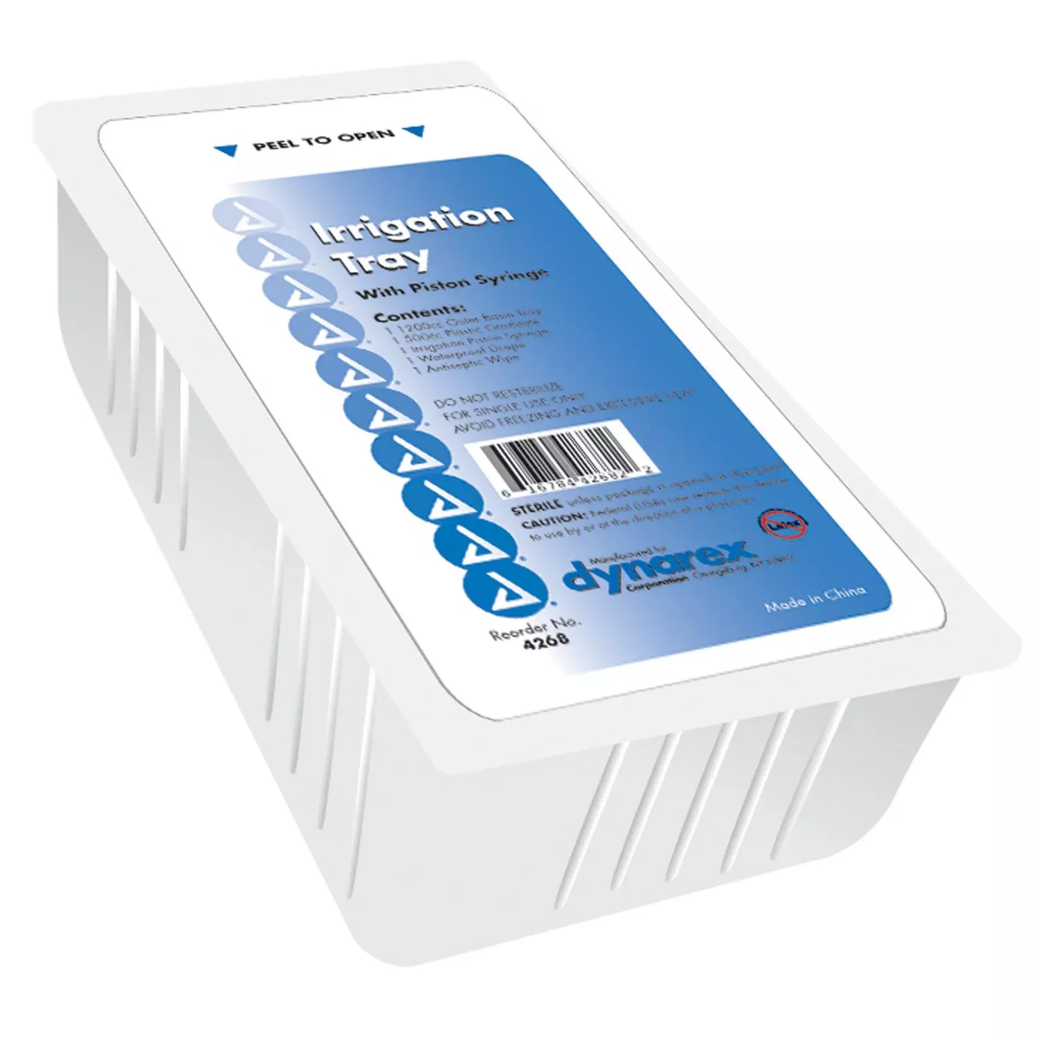 dynarex Irrigation Kit with Piston Syringe, 1 Case of 20