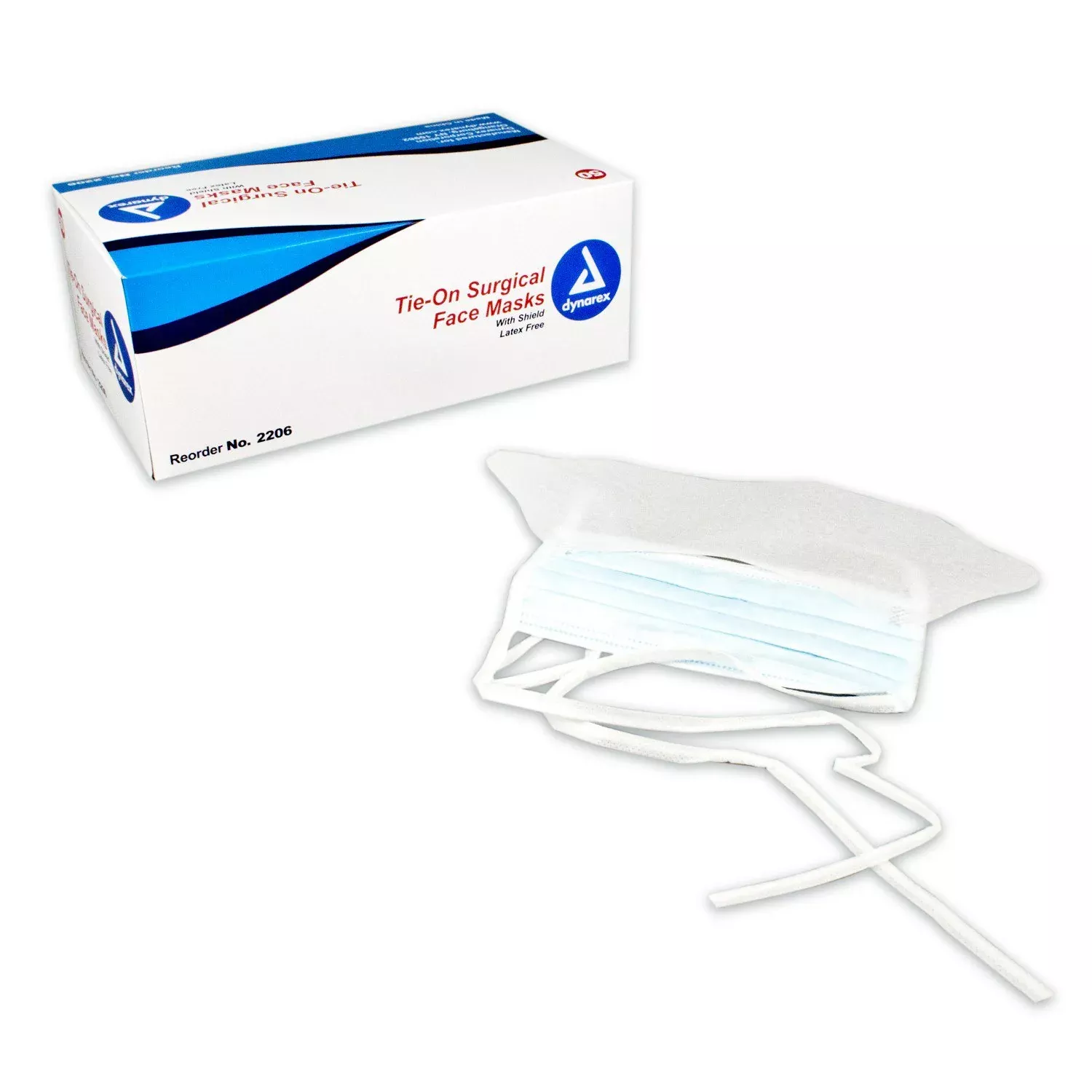 dynarex Surgical Face Mask, 1 Box of 50