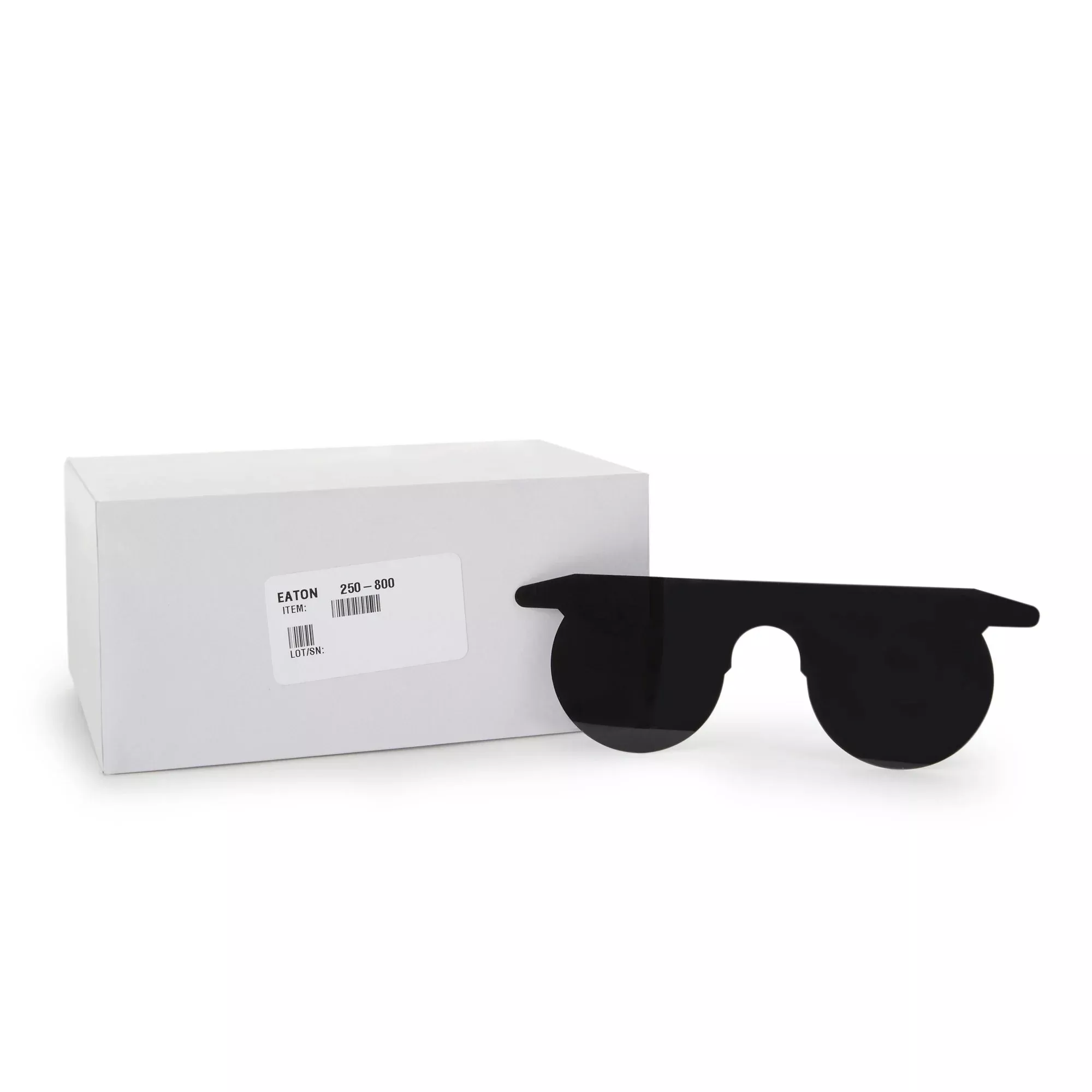 Eaton Medicals Post Mydriatic Glasses, Gray Tint, 1 Box of 100
