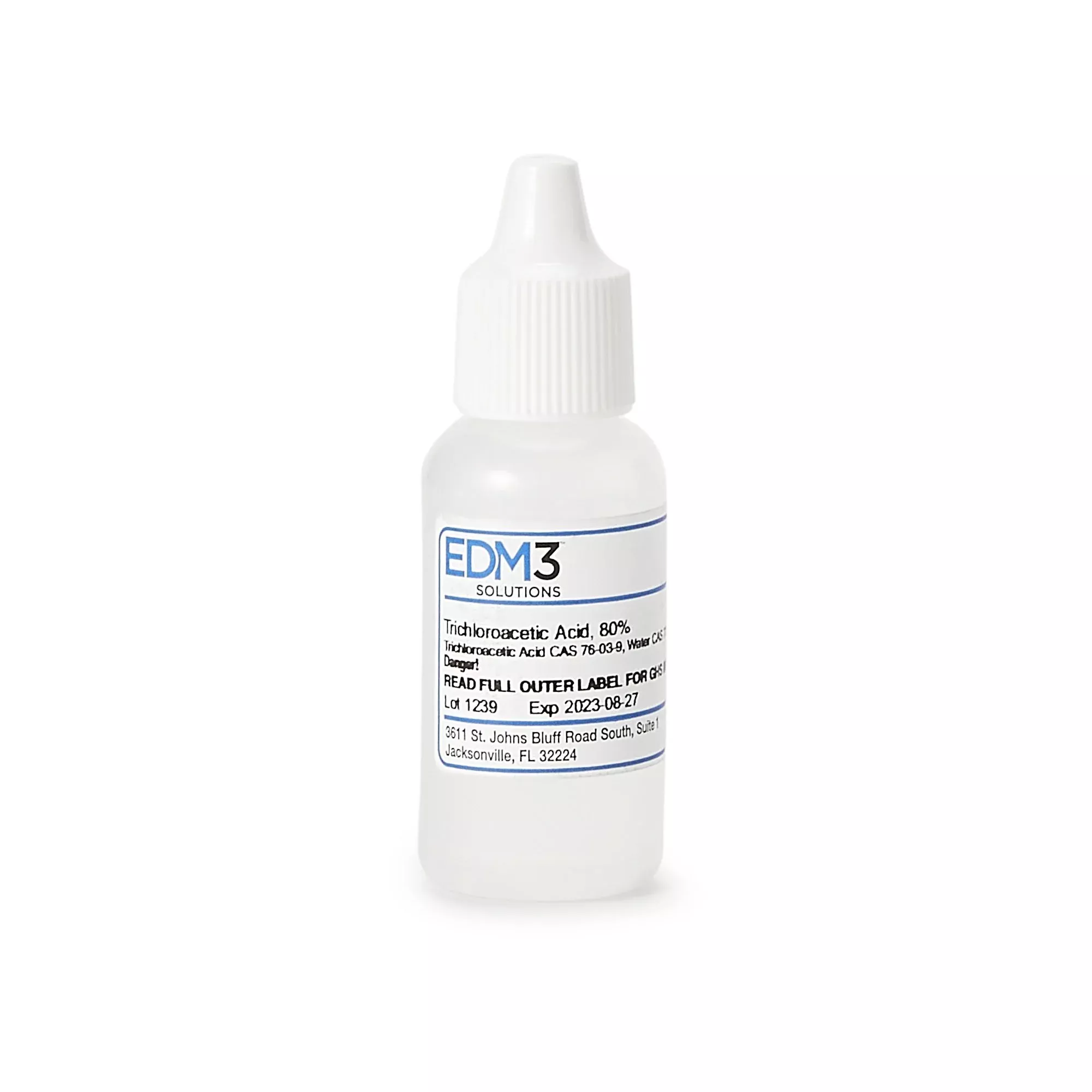 EDM 3 Trichloracetic Acid, 15 mL, 1 Each