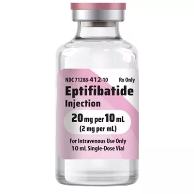 Eptifibatide Injection 20 mg Per 10 mL Single-Dose Vial 10 mL (RX)