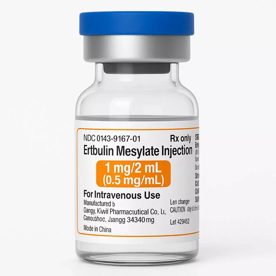 Eribulin Mesylate Injection 1 mg/2 mL (0.5 mg/mL) Single-Dose Vial 2 mL (RX)