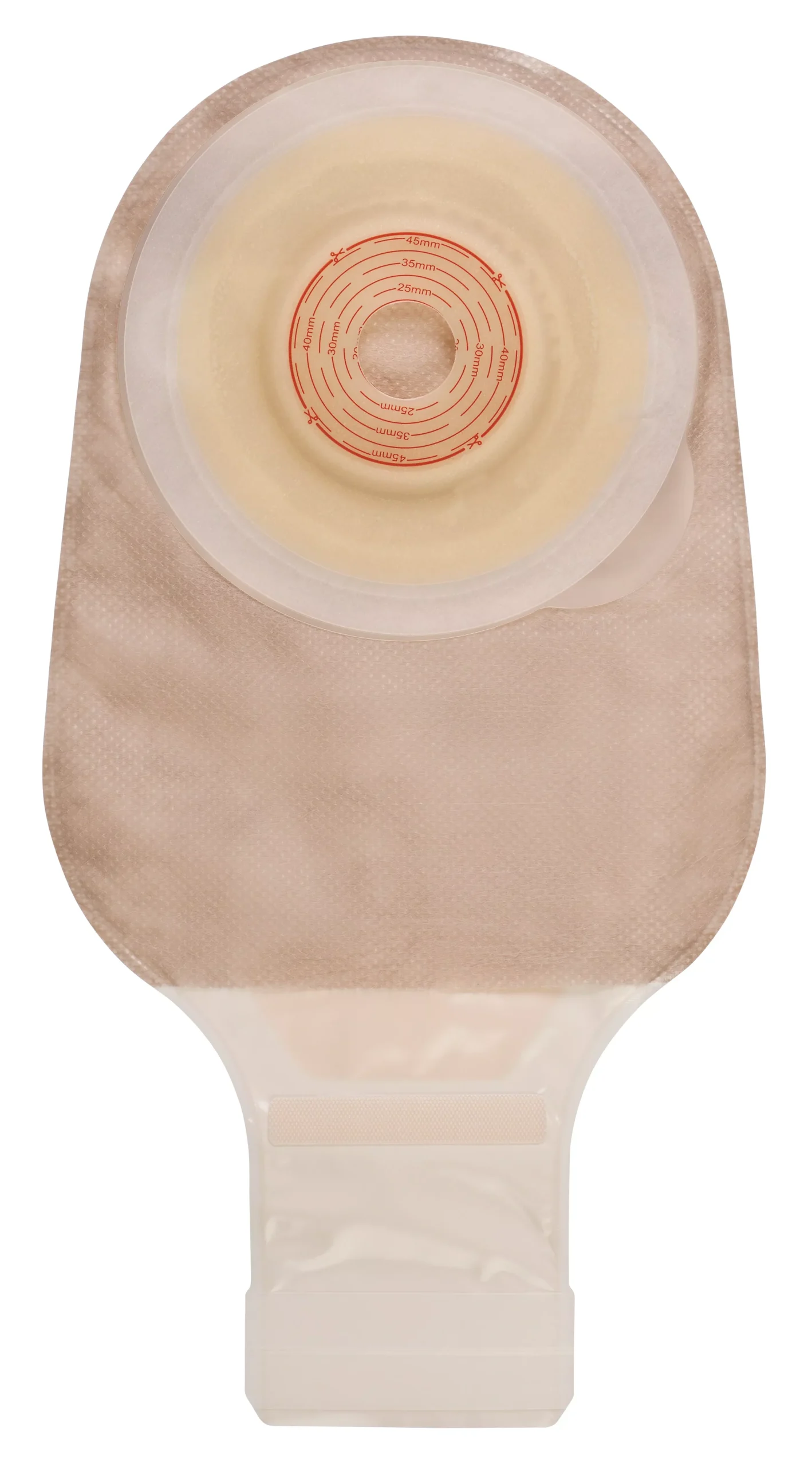 Esteem + Drainable Opaque Ostomy Pouch, 20-47 mm, 1 Box of 10